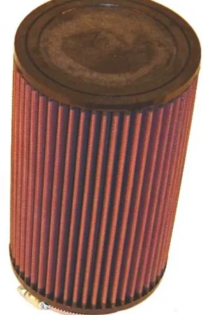 Express Delivery K&N Filter Universal Rubber Filter Round Straight 3.5in Flange ID x 5in OD x 8.5in H