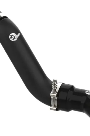 Shop Now aFe 16-19 RAM 1500 V6 3.0L (TD) BladeRunner 3in Aluminum Hot Charge Pipe - Black