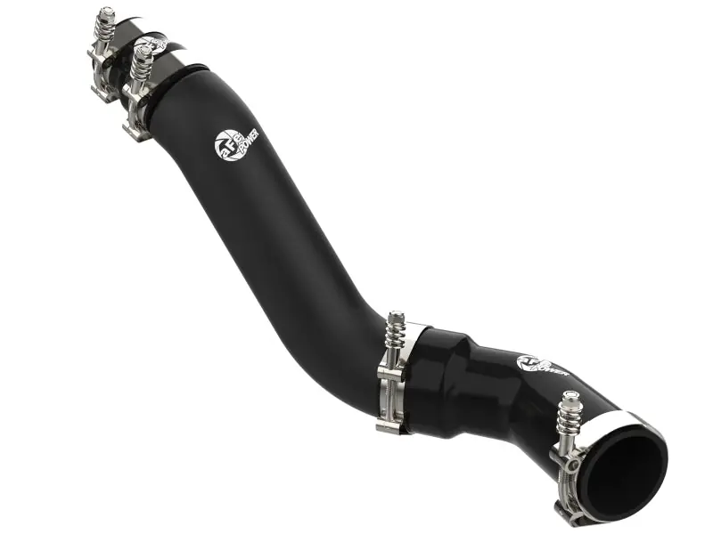 Shop Now aFe 16-19 RAM 1500 V6 3.0L (TD) BladeRunner 3in Aluminum Hot Charge Pipe - Black