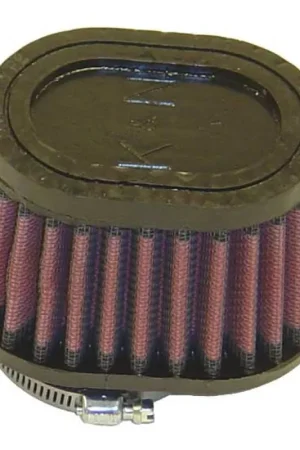 K&N Filter Universal Rubber Filter Oval Tapered 4in Base O/S L x 3.5in Top O/S L x 2.75in H Brand New