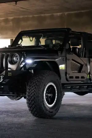 Best Choice DV8 Offroad 18-23 Jeep Wrangler JL Slim Fender Flares