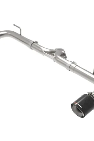 aFe Takeda 2-1/2in 304 SS Axle-Back Exhaust w/ Carbon Fiber Tips 14-18 Mazda 3 L4 2.0L/2.5L Fresh Stock