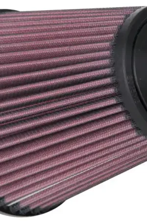 K&N Filter Universal Rubber Filter 3 1/2 inch 10 Degree Flange 5 3/4 inch OD 6 inch Height Professional Grade
