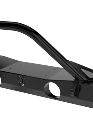 Super Sale ICON 07-18 Jeep Wrangler JK Pro Series Front Bumper w/Bar/Tabs