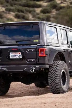 DV8 Offroad 18-22 Jeep Wrangler JL Spare Tire Delete Kit w/Light Mounts Clearance