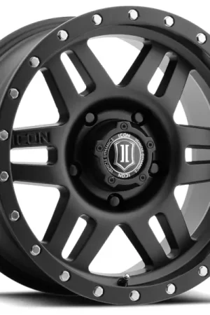 Viral ICON Six Speed 17x8.5 6x135 6mm Offset 5in BS 94mm Bore Satin Black Wheel