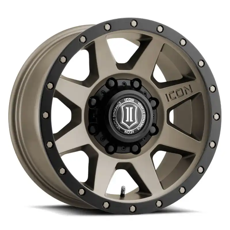 ICON Rebound 17x8.5 8x6.5 13mm Offset 5.25in BS 121.4mm Bore Bronze Wheel Final Sale