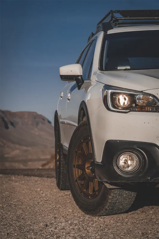 Budget ICON Ricochet 17x8 5x100 38mm Offset 6in BS Satin Gold Wheel