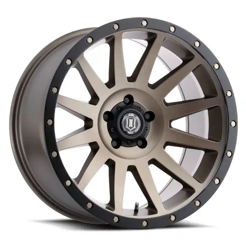 Certified ICON Compression 20x10 6x5.5 -19mm 4.75in BS 106.10mm Bore Bronze Wheel