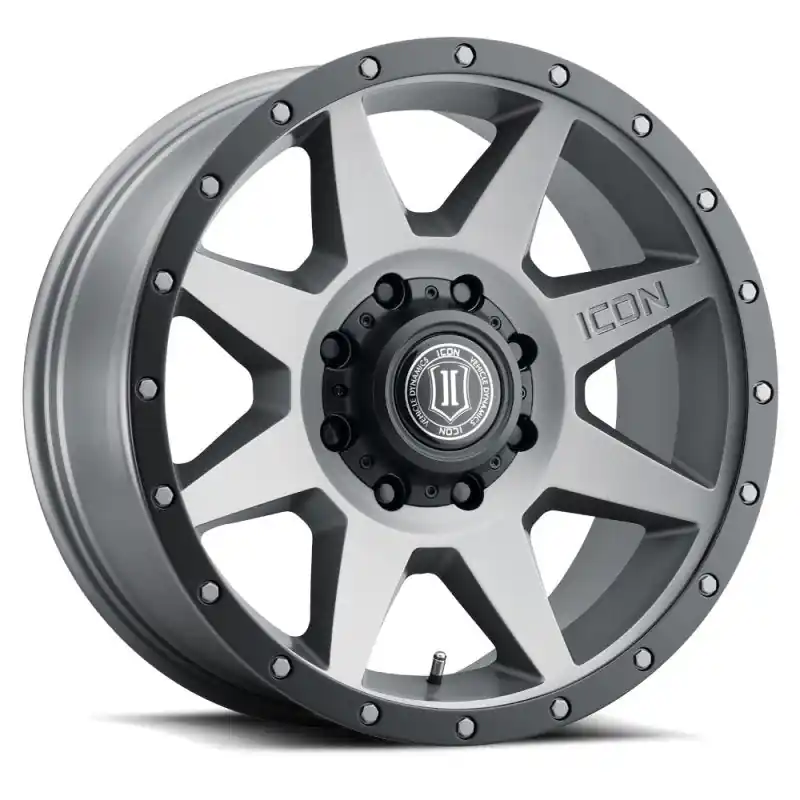 While Supplies Last ICON Rebound 20x9 8x6.5in 12mm Offset 5.5in BS Titanium Wheel