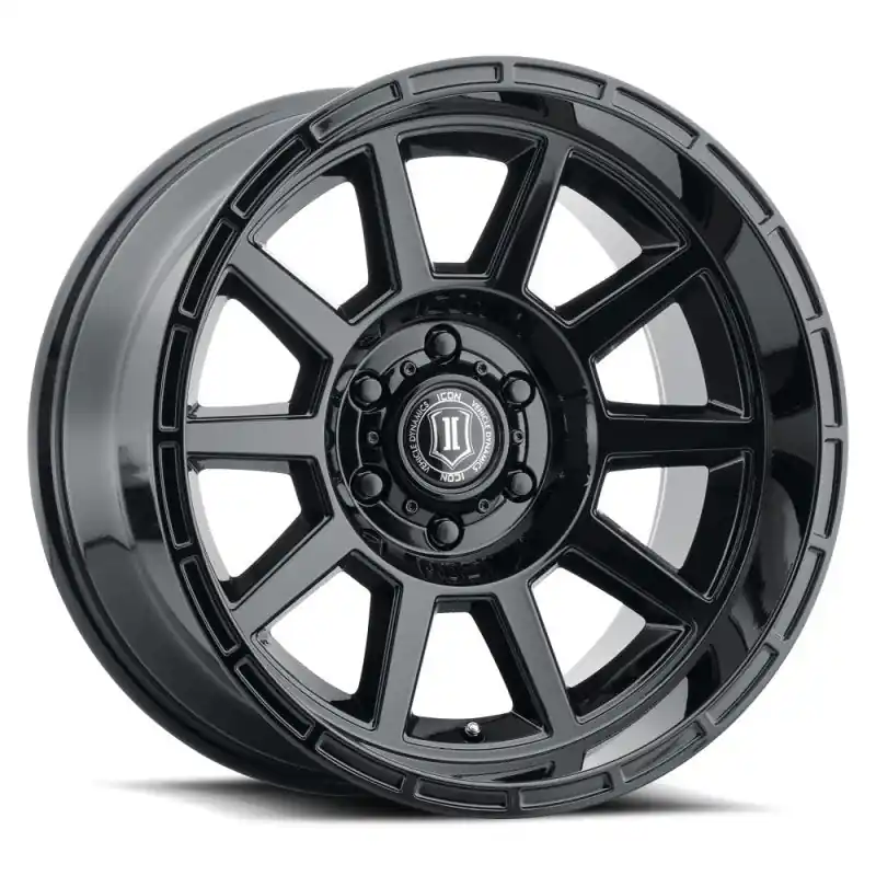 Top Pick ICON Recoil 20x10 5x150 -24mm Offset 4.5in BS Gloss Black Wheel