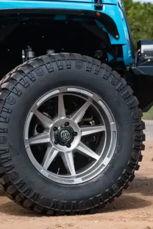 Clearance ICON Bandit 20x10 5x5 -24mm 4.5in BS 71.50mm Bore Gun Metal Wheel