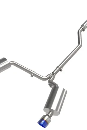aFe 09-14 Acura TSX L4 2.4L Takeda 2-1/2in to 2-1/4in 304 SS Cat-Back Exhaust System w/BlueFlame Tip Buy Direct