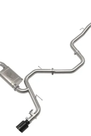 aFe Takeda Hyundai Elantra N 22-23 L4-2.0L (t) 3in 304 SS Cat-Back Exhaust w/ Black Tips Best Seller