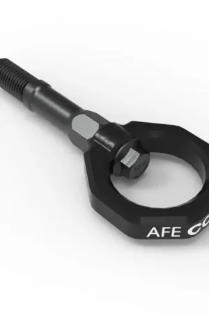 Free Shipping aFe Control Rear Tow Hook (Black)