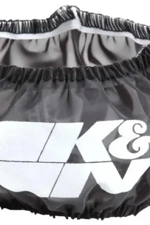 Warranty Included K&N Drycharger Wrap Black 159mm Base 178mm Top 92mm H