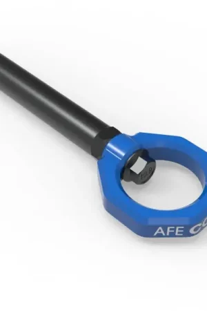 No Minimum Order aFe 23-25 BMW M2 (G87) CONTROL Front / Rear Tow Hook - Blue