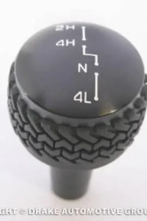 DV8 Offroad 2007-2018 Jeep JK 4WD Shift Knob Black Finish Top Rated