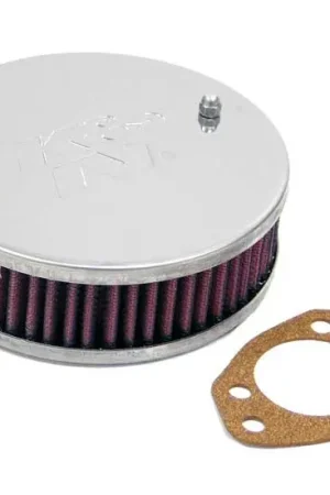 K&N Bolt-On Round Unit 1.625in Flf 2in H Fan Favorite