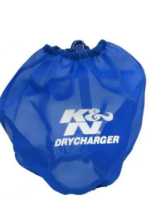 K&N Drycharger Wrap Blue Custom 6.5in H Next Day Delivery