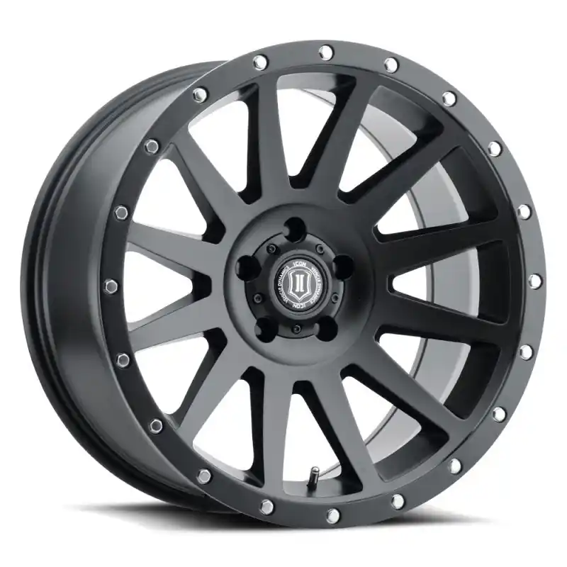 ICON Compression 20x10 6x135 -19mm Offset 4.75inBS Satin Black Wheel Buy Direct