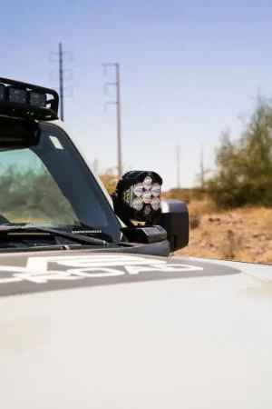 Last Chance DV8 21-22 Ford Bronco A-Pillar Pod Light Mounts