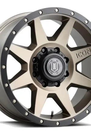 Exclusive ICON Rebound 20x9 8x6.5in 12mm Offset 5.5in BS Bronze Wheel