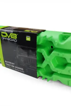 Premium DV8 Offroad Recovery Traction Boards w/ Carry Bag - Green