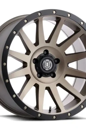 Markdown ICON Compression 20x10 5x150 -19mm Offset 4.75in BS Bronze Wheel
