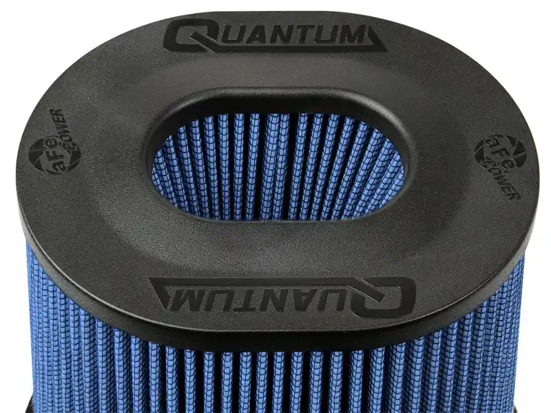 aFe Quantum Pro-5 R Air Filter Inverted Top - 5in Flange x 9in Height - Oiled P5R Grab Now
