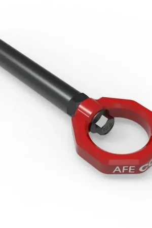 Secure Checkout aFe 23-25 BMW M2 (G87) CONTROL Front / Rear Tow Hook - Red