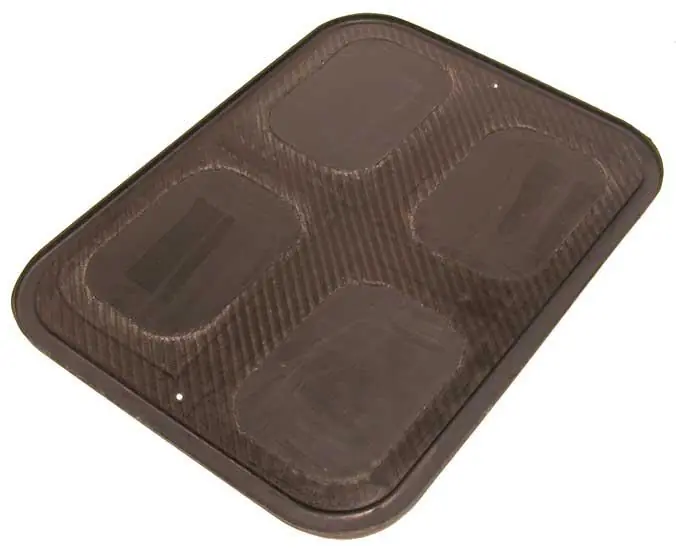 High Quality K&N Carbon Fiber Air Box Large Base Only