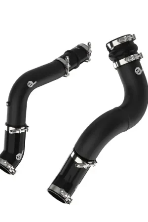 While Supplies Last aFe BladeRunner Aluminum Hot and Cold Charge Pipe Kit Black RAM Diesel Trucks 19-23 L6-6.7L (td)