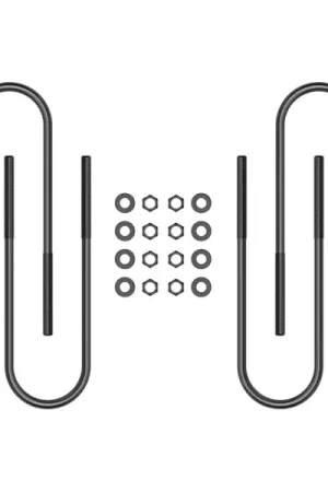ICON 2011+ Ford F-250/F-350 Rear 15in U-Bolt Kit While Supplies Last