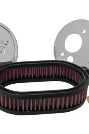 Trending K&N Custom Racing Assembly Oval Red - 1.75in Filer Height