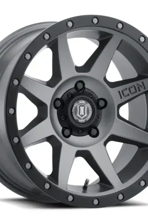 ICON Rebound 17x8.5 5x4.5 0mm Offset 4.75in BS 71.5mm Bore Titanium Wheel Place Order