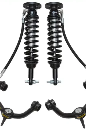 Fresh Stock ICON 2015+ Ford F-150 2WD 1.75-3in Stage 4 Suspension System w/Tubular Uca