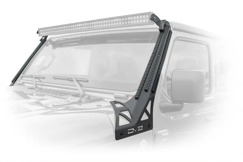 DV8 Offroad 2018+ JL/Gladiator Picatinny Rail A-Pillar Pod LED Light Mount Editor’s Pick