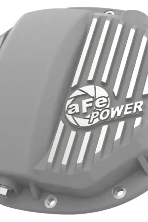 Sale aFe Street Series Rear Differential Cover Raw 14-19 Chevrolet Silverado V8 4.3L / 5.3L / 6.2L
