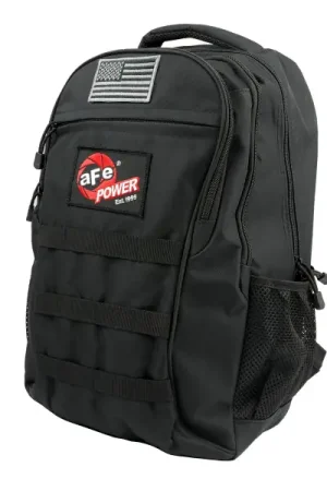 aFe Power Lightweight Tactical Backpack w/ USB Charging Port - Black Save Now