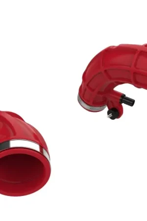 Buy Today aFe Power 22-24 Toyota Land Cruiser (J300) / 22-24 Toyota Tundra V6-3.4L (tt) Red Turbo Inlet Pipes