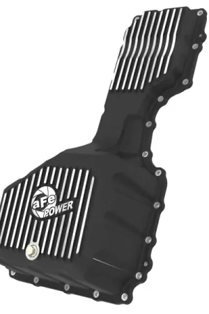 aFe 20-25 GM Diesel V8-6.6L L5P Engine Oil Pan w/ Machined Fins Price Drop