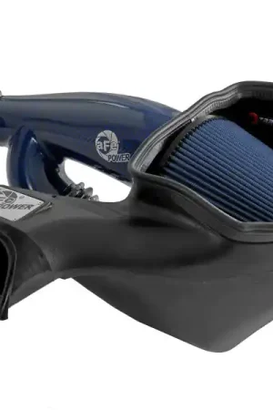 aFe 17-24 Ford F-150 Track Series Blue Kevlar Carbon Fiber C/A Intake System w/Black Pro 5R Filter Today Only