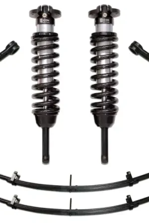 Direct From Manufacturer ICON 05-15 Toyota Tacoma 0-3.5in/2016+ Toyota Tacoma 0-2.75in Stg 3 Suspension System w/Tubular Uca