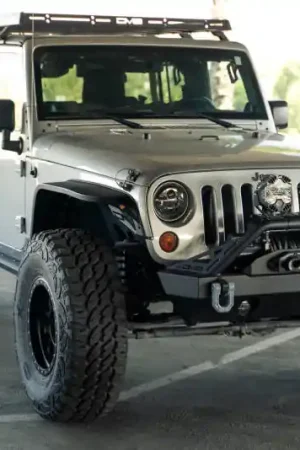 DV8 Offroad 07-18 Jeep Wrangler JK Slim Fender Flares Fast Shipping