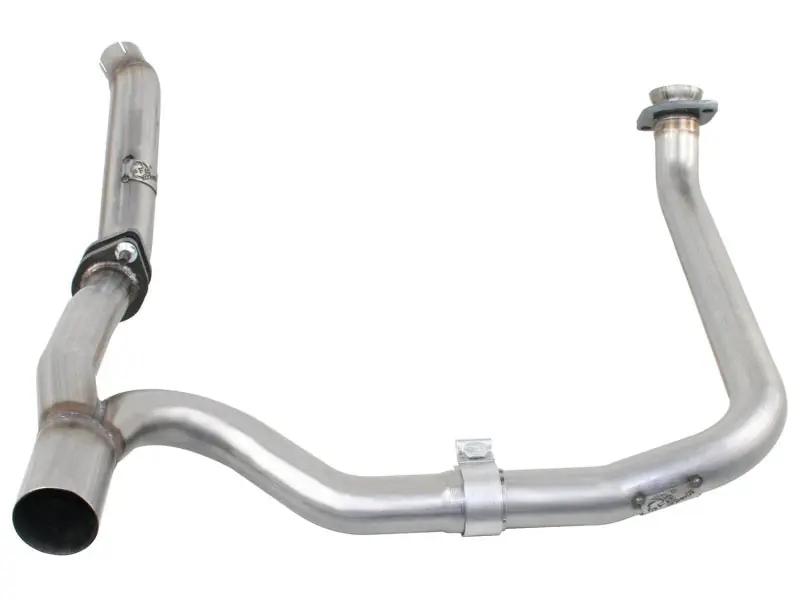Today Only aFe Power Twisted Steel Loop Delete D/P & Y-Pipe SS 2in/2.5in 12-14 Jeep Wrangler (JK) V6 3.6L