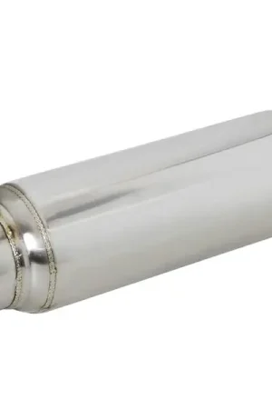 Limited Offer aFe MACH Force-Xp 409 SS Resonator 3in. Inlet/Outlet / 4in. Diameter / 12in. Body / 16in. Length