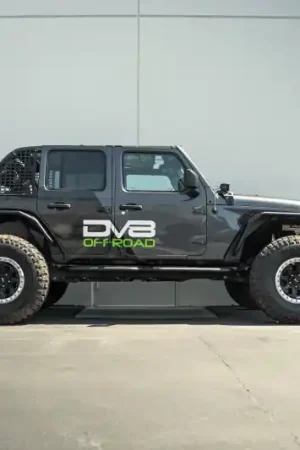 DV8 Offroad 18-23 Jeep Wrangler JL 4 Door Body/Pinch Weld Mounted Step Best Seller