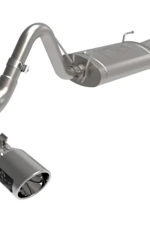aFe 16-22 Toyota Tacoma Apollo GT Series 2.5in. - 3in. 409 SS Cat-Back Exhaust w/ Polished Tip Trusted Brand