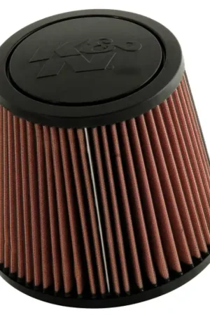 K&N Universal Rubber Filter-Round Tprd 4.875in Flange ID x 9in Base OD x 6.625in Top OD x 7.938in H Seasonal Sale